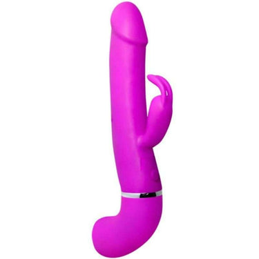 Vibratore di Lusso con Coniglio e Funzione Squirt – 12 Modalità Ricaricabile